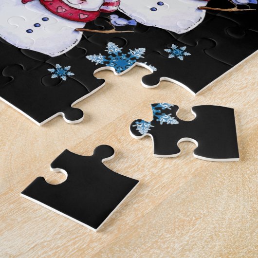 Kerstzaag Puzzle Legpuzzel (Zijkant)