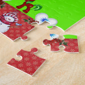 Kerstzaag Puzzle Legpuzzel (Zijkant)