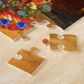 Kerstzaag Puzzle Legpuzzel (Zijkant)