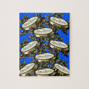 Kerstzaag Puzzle Legpuzzel