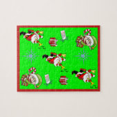 Kerstzaag Puzzle Legpuzzel (Horizontaal)