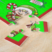 Kerstzaag Puzzle Legpuzzel (Zijkant)