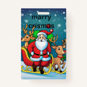 kerstzak badge (Achterkant)