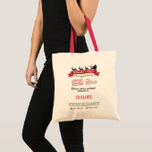 Kerstzak Kerstmis Tote Bag (Voorkant (product))