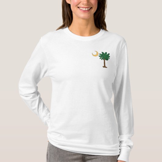 kerstzakpalmetto t-shirt (Voorkant)