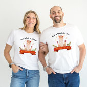 Kerstzang Llama Familie Matching Romper
