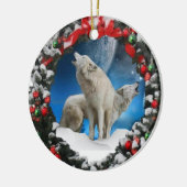 kerstzangboom keramisch ornament (Links)