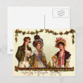 Kerstzangers Briefkaart (Voorkant / Achterkant)