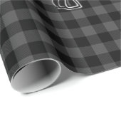 kerstzebra's, xmas met woede, grijze vlecht cadeaupapier (Rol Hoek)