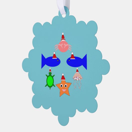 kerstZee - Aangepast Ornament Kaart (Links)