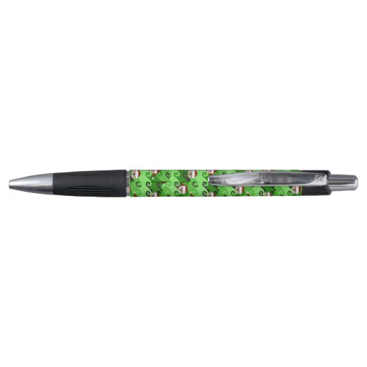 KerstZee Otters Green Waves Pen (Achterkant)