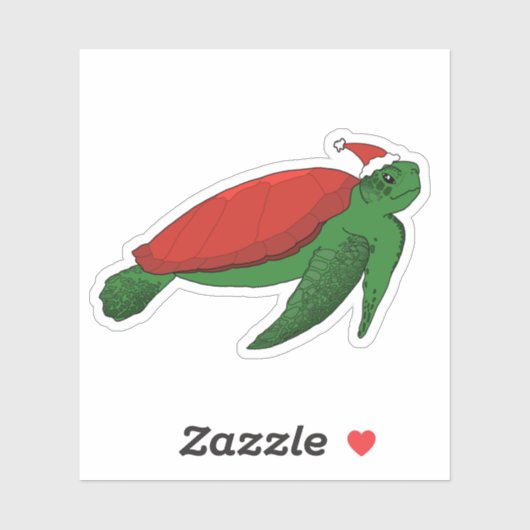 kerstZee Sticker (Vel)