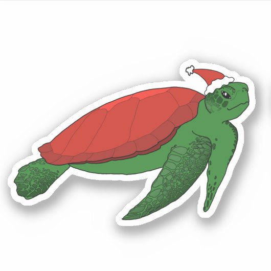 kerstZee Sticker (Voorkant)