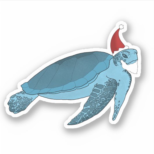 kerstZee Sticker (Voorkant)