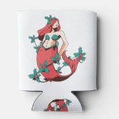 kerstzeemeermin blikjeskoeler (Achterkant)