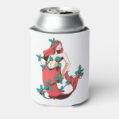 kerstzeemeermin blikjeskoeler (Blikje Achterkant)