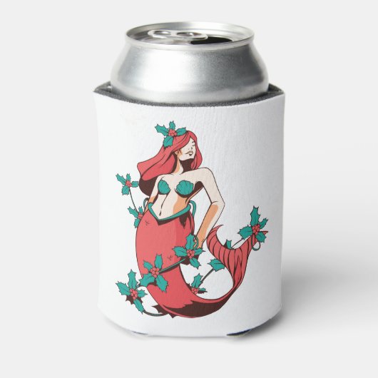 kerstzeemeermin blikjeskoeler (Blikje Achterkant)