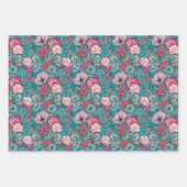 Kerstzeemeermin en vrienden inpakpapier vel (Voorkant 2)