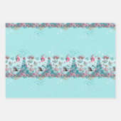 Kerstzeemeermin en vrienden inpakpapier vel (Voorkant 2)