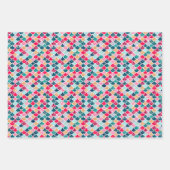 Kerstzeemeermin en vrienden inpakpapier vel (Voorkant 3)