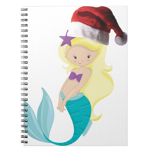 kerstzeemeermin notitieboek (Voorkant)