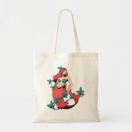 kerstzeemeermin tote bag