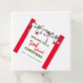 Kerstzeepkaars Scentsational Bedankjes Labels (In situ)