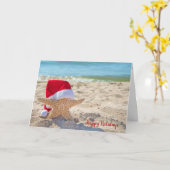 Kerstzeester in zand kaart (Gele Bloem)