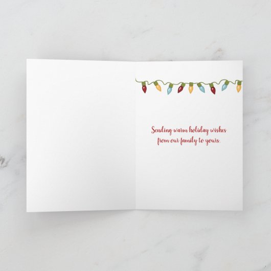 Kerstzeester in zand kaart (Binnen)