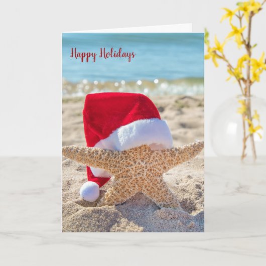 Kerstzeester in zand kaart (Gele Bloem)