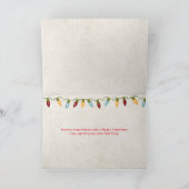 Kerstzeester met Santa hat Kaart (Binnen)