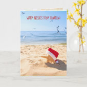 Kerstzeester uit tropisch klimaat kaart (Gele Bloem)