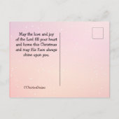 kerstzegelnummers 6 24-26 Lord Bless You Briefkaart (Achterkant)