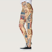 Kerstzegels Leggings (Links)
