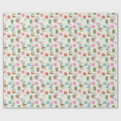 kerstzegels, schitterend papier (Vlak)