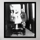 kerstzegels voor generaal Pershing 1921 Poster (Voorkant)