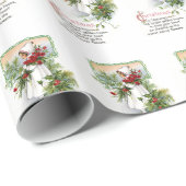 Kerstzegen Cadeaupapier (Rol Hoek)