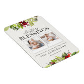 kerstzegen met meervoudig fotopapier en -foliën h magneet (Rechterzijde)