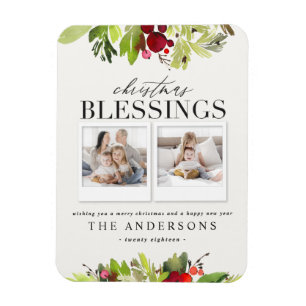 kerstzegen met meervoudig fotopapier en -foliën h magneet