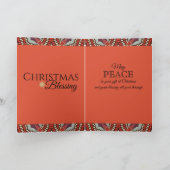 Kerstzegening Afrocentrische Kerst Kaart (Binnen)