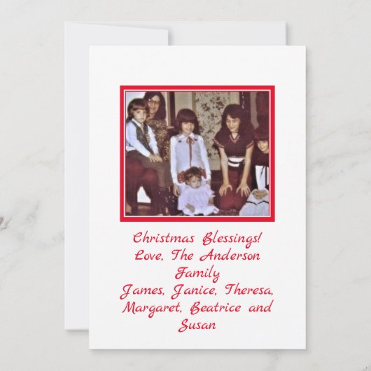 kerstzegeningen (Achterkant)