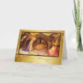 Kerstzegeningen, Christelijke kerst Kaart (Voorkant)