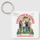 KERSTZEGENINGEN FAMILIE REÜNIE Matching Groep Sleutelhanger (Voorkant)