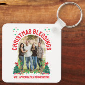 KERSTZEGENINGEN FAMILIE REÜNIE Matching Groep Sleutelhanger (Achterkant)