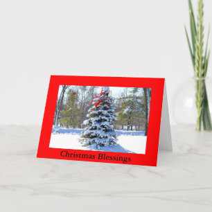 kerstzegeningen feestdagen kaart