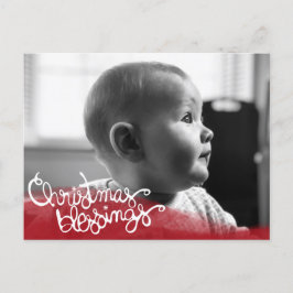 kerstzegeningen feestdagenkaart