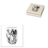 Kerstzegeningen Hemelse Engel Rubberstempel (Gestempeld)