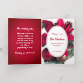 Kerstzegeningen Kaart (Binnenlaag)