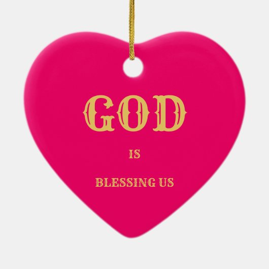 kerstzegeningen keramisch ornament (Achterkant)