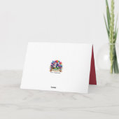 Kerstzegeningen  Kittens Bijbelvers Feestdagen Kaart (Achterkant)